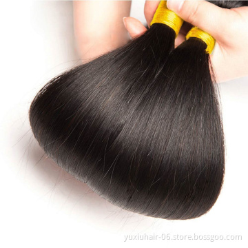 Wholesale Peruvian Straight Cuticle Aligned Hair Bundles Remy Human Hair Weave Silky Virgin Human Hair Extension
